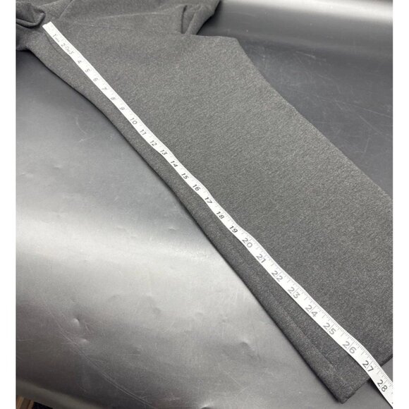 LOFT Womens Gray Pull On Straight Leg Ponte Pants Sz L NEW Classic Minimalist - Picture 9 of 10